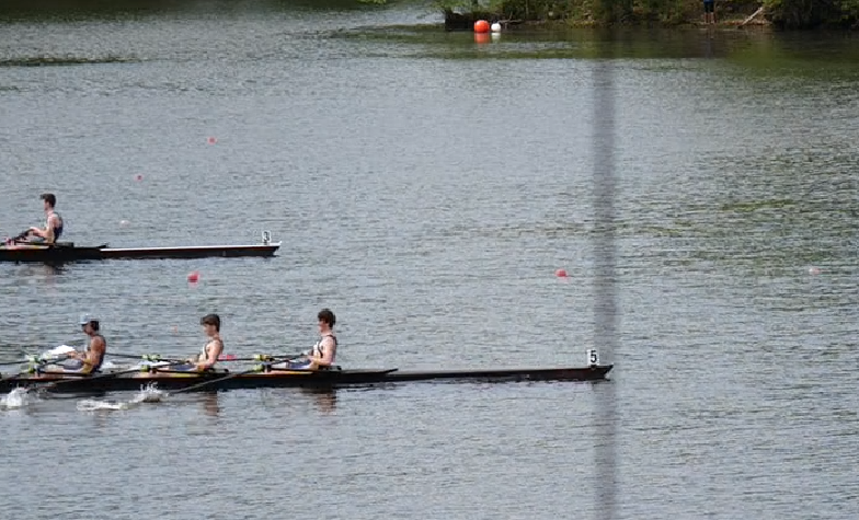 14: M-4x Heat 2 Results (3 to advance)
1 - Western Albemarle. B (M-2-4x) 05:14.6
2 - Western Albemarle. A 05:15.7
3 - Justice 05:21.4
4 - Mount Vernon 06:33.9

Photo finish for 1st and 2nd place