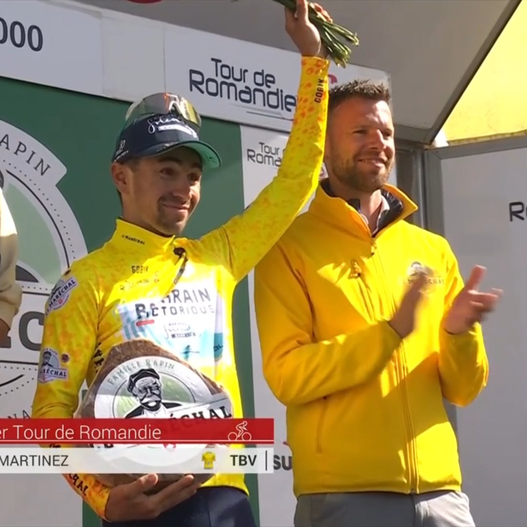Avant Lenny Martinez, Thibaut Pinot était le dernier français à avoir été leader d'une course par étapes World Tour à la veille de l'arrivée finale, sur le Tour de Suisse 2015. Le Franc-Comtois avait cédé sa tunique après un chrono, terminant 4e au général. #TDR2025