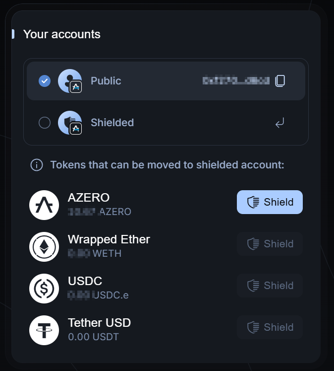 SeniX89's tweet image. Are you on @Aleph__Zero  #EVM?
Are you on @arbitrum ?

Want to send your coins and tokens without the recipient knowing your wallet balance?
You can do that and much more with @Common__App - build by @Aleph__Zero ! 
All you need is your #wallet and 1-2 seconds of your time.
Try…