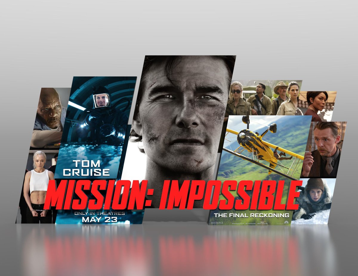 Drissi Advertising (@drissiadv) on Twitter photo The 8th installment of <a href="/TomCruise/">Tom Cruise</a>'s epic action spy film arrives in theaters on May 23rd. Don't miss our latest standee for the film, now in theaters, for Mission Impossible The Final Reckoning #MissionImpossible #MI8 #MissionImpossible8 #standee <a href="/MissionFilm/">Mission: Impossible</a> <a href="/ParamountPics/">Paramount Pictures</a> The 8th installment of <a href="/TomCruise/">Tom Cruise</a>'s epic action spy film arrives in theaters on May 23rd. Don't miss our latest standee for the film, now in theaters, for Mission Impossible The Final Reckoning #MissionImpossible #MI8 #MissionImpossible8 #standee <a href="/MissionFilm/">Mission: Impossible</a> <a href="/ParamountPics/">Paramount Pictures</a>