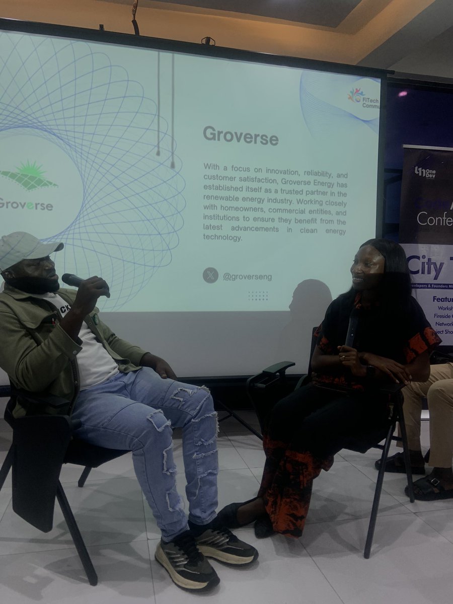 One Dev #codeafricaconference (@_one_dev) on Twitter photo Next project is <a href="/Groverseng/">Groverse Energy</a> 👇
A project focused on innovation, reliability and satisfaction. They insure institutions benefit from latest advancement in clean energy technology 🚀 Next project is <a href="/Groverseng/">Groverse Energy</a> 👇
A project focused on innovation, reliability and satisfaction. They insure institutions benefit from latest advancement in clean energy technology 🚀