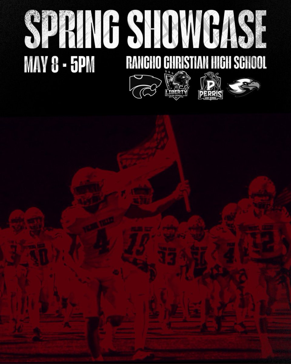 CFB COACHES‼️ Stop by our Spring Showcase! We are an hour between San Diego and Los Angeles! Premier athletes are MADE HERE in the I.E.‼️