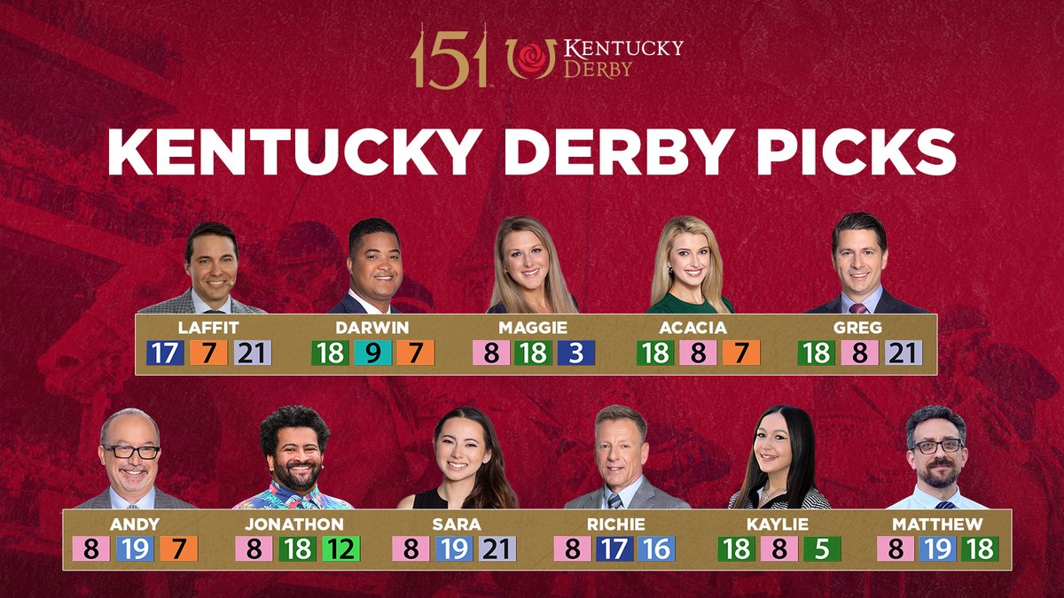 🌹 The wait is over — it’s Kentucky Derby Day! Who's YOUR pick in the Run for the Roses?