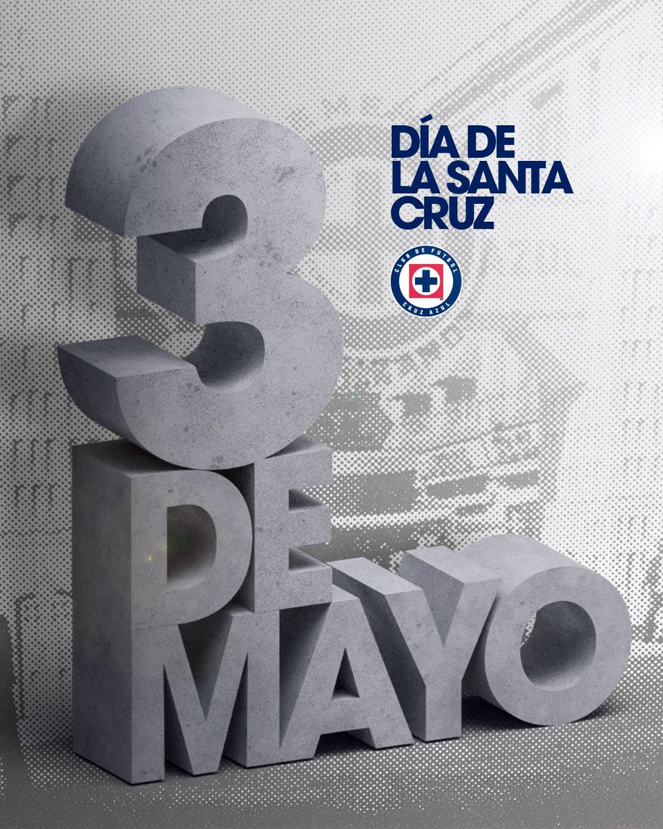 CruzAzul's tweet photo. Por los que son la base y el origen de nuestra institución. 💙

¡Feliz día de la Santa Cruz! https://t.co/Iasyrrl6Wo
