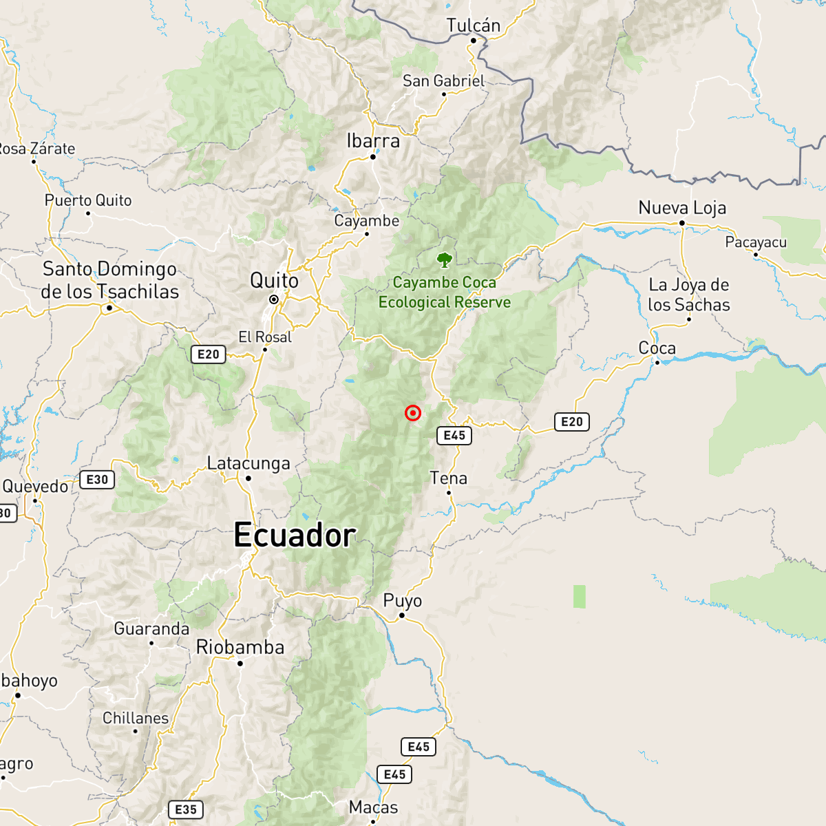IGecuador's tweet photo. [PRELIMINAR]
Evento: igepn2025iqat
Ocurrido: 2025-05-03 09:50:13
Mag.: 4.8M
Prof.: 5.0 km
Lat.: 0.674° S
Long.: 77.958° W
Localizado: a 39.13 km de Tena, Napo
Sintió este sismo? Repórtelo: https://t.co/DHsHCuqN7q https://t.co/ztKNPpkEk1