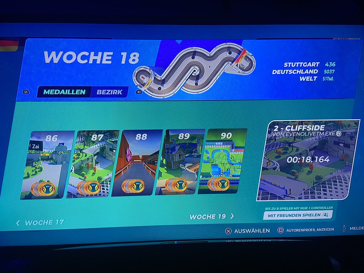 TheRealMaDMAn96's tweet photo. My journey as a new free 2 play player in Weekly Shorts in Trackmania @ScrapieTV @Wirtual https://t.co/q3G9ojRQ28