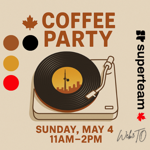 LandonOGX's tweet photo. YAAAAAASSSSS!! 🙌🙌
+ Coffee Party tomorrow chez Solana Startup Village @ 11am let's go ! @SuperteamCAN ☕️🥳
See you there, get tickets here before they're gone!
https://t.co/h4uVIpF2Hq
@Web3To #web3to #buildersweek https://t.co/RVXY2592ie