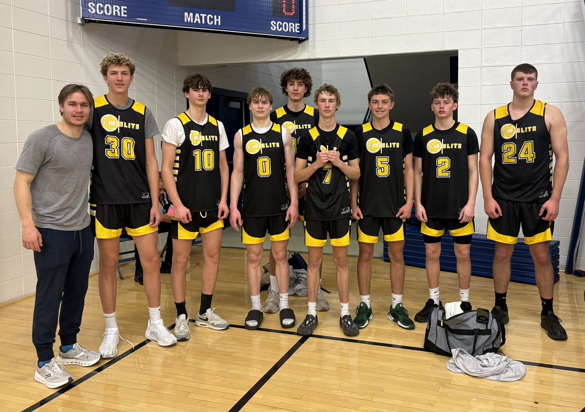HB Elite, 2-0 so far in pool play at the Run N Slam in Fort Wayne. 
Playing as a team. Moving and sharing the ball well.  Great team effort! 
<a href="/WillsLee7/">Wills Lee</a> <a href="/Cole_Vanderhaag/">Cole Vanderhaag</a> <a href="/jgilbertsport/">Jonathon Gilbert</a>
