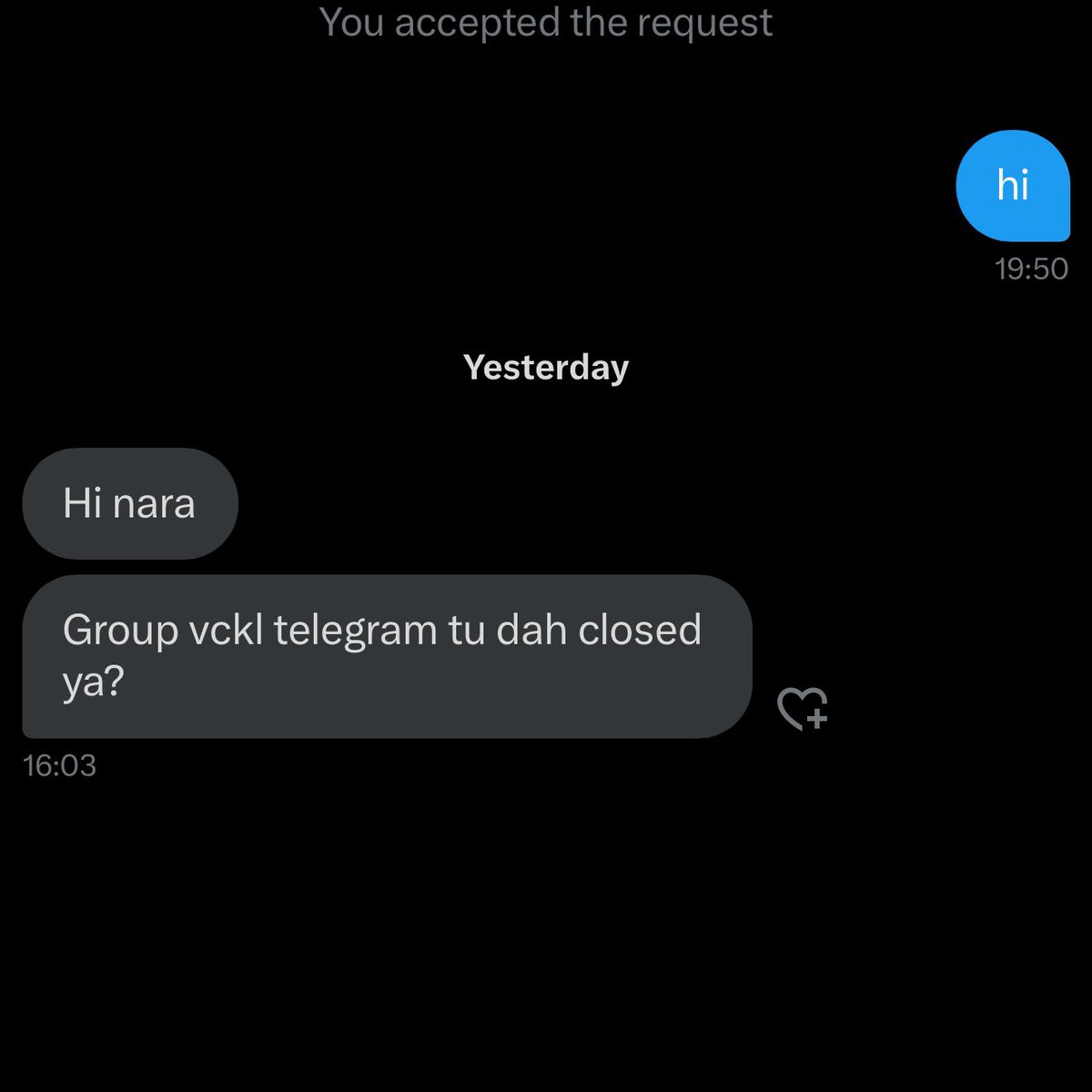 sampai kat sini ehhh tnya. 

nahhh dpt link kt sini

t.me/Pedangfun