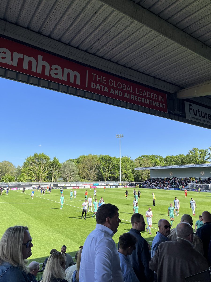 Ryan Matthews (@ryanmatthews_93) on Twitter photo β±οΈ HT <a href="/bromleyfc/">Bromley FC</a> 2-0 <a href="/CTFCofficial/">Cheltenham Town</a>
π Top scorer Michael Cheek with his 24th of the season, scoring from the spot after 25 mins.
2οΈβ£ Kabamba with the second, his second in two games
ποΈ Updates and Reaction <a href="/BBCRadioLondon/">BBC Radio London</a> <a href="/BBCLondonSport/">BBC Sport London</a> FM/DAB/<a href="/BBCSounds/">BBC Sounds</a> β±οΈ HT <a href="/bromleyfc/">Bromley FC</a> 2-0 <a href="/CTFCofficial/">Cheltenham Town</a>
π Top scorer Michael Cheek with his 24th of the season, scoring from the spot after 25 mins.
2οΈβ£ Kabamba with the second, his second in two games
ποΈ Updates and Reaction <a href="/BBCRadioLondon/">BBC Radio London</a> <a href="/BBCLondonSport/">BBC Sport London</a> FM/DAB/<a href="/BBCSounds/">BBC Sounds</a>