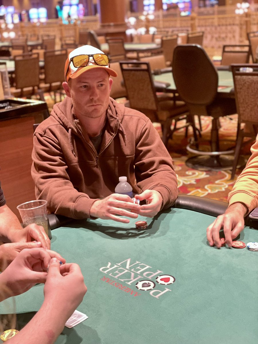 DeucesElite's tweet image. Yesterday in the Main Event @AmeristarSC we had 12 bag up and move on to day 2

Some of the faces who bagged up

#PokerAtAmeristar
#PokerFans
#PokerGrind
#PokerPlayers
#WinnerTakesAll
#PokerFace
#StackingChips
#PokerAndChill
#GrindAndShine