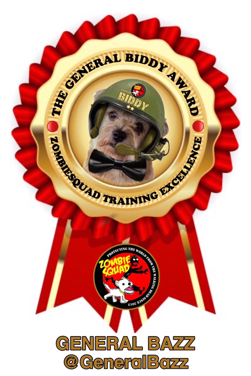Billy, nephew of FF Winston ๐ son of Bruv ๐ (@bravewinston) on Twitter photo Now Bazz <a href="/GeneralBazz/">GENERAL BAZZ - GENERAL,LORD BIDDY(ANGEL)</a> gets The General Biddy Award for ZombieSquad Training Excellence. Bazz has studied well & seamlessly taken the lead with ZS training, Biddy would be proud of him. This Award to be an annual award the future recipients to be selected by Bazz & Finlay #ZSHQ Now Bazz <a href="/GeneralBazz/">GENERAL BAZZ - GENERAL,LORD BIDDY(ANGEL)</a> gets The General Biddy Award for ZombieSquad Training Excellence. Bazz has studied well & seamlessly taken the lead with ZS training, Biddy would be proud of him. This Award to be an annual award the future recipients to be selected by Bazz & Finlay #ZSHQ