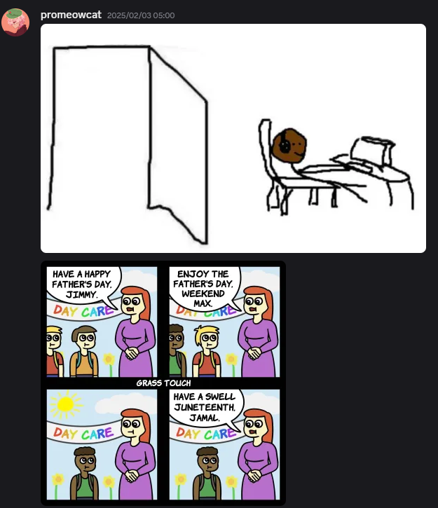 EmperorTempacid's tweet photo. Everybody makes jokes, you are no exception.
#ISCA #o7 #PRA #Racism #minecraft #politics #authright #conservative #antiwoke https://t.co/p1VWfabNH5