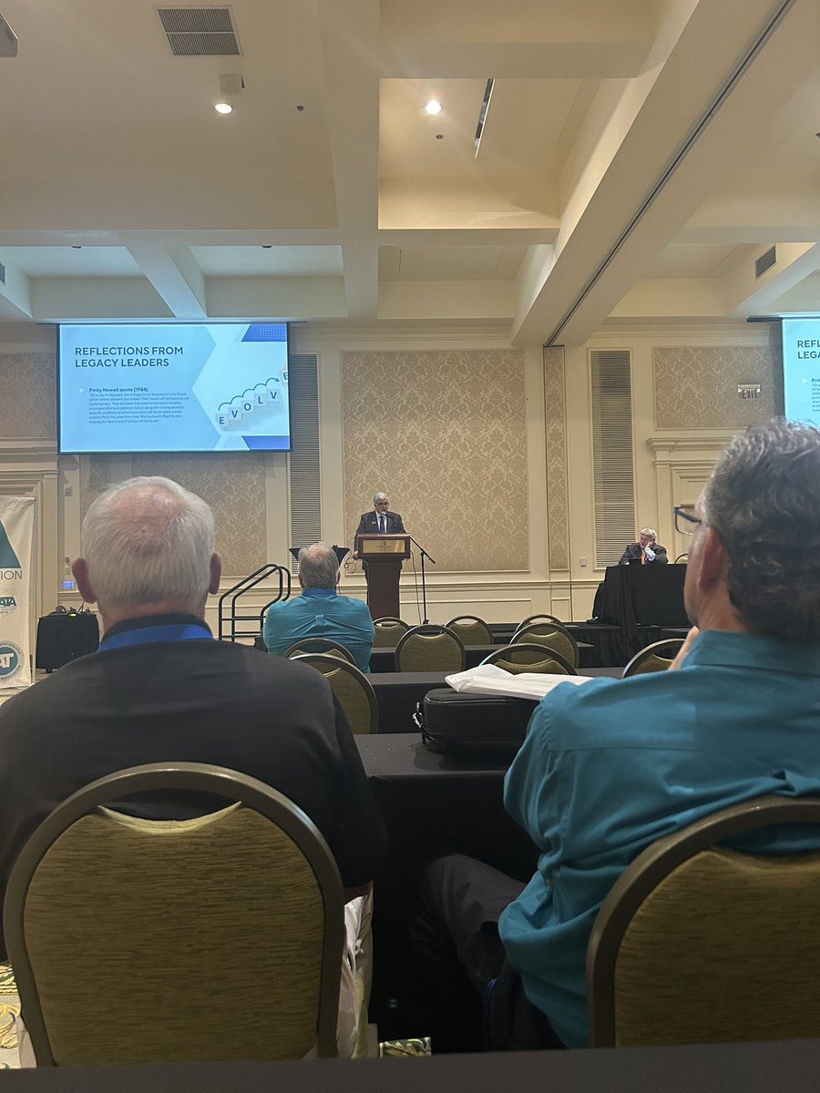 President of the <a href="/NATA1950/">NATA</a>, AJ Duffy, giving National updates at the <a href="/D3_MAATA/">MAATA</a> annual meeting. #maata2025
