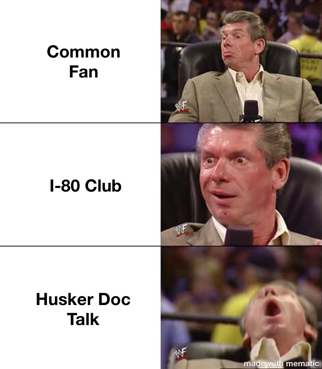 Texas Toast (@texastoasty54) on Twitter photo 1. <a href="/CommonFanGBR/">Common Fan🎙️</a> those boys have great chemistry/the reckoning series last summer was badass 👏🏻
2, <a href="/I80Club/">I-80 Club</a> is a phenomenal community for Husker fans living out of state! Really good lineup of shows 🤌🏻
3. <a href="/DocTalkSports/">Dr. Rob Zatechka</a> no explanation needed 💪🏻 1. <a href="/CommonFanGBR/">Common Fan🎙️</a> those boys have great chemistry/the reckoning series last summer was badass 👏🏻
2, <a href="/I80Club/">I-80 Club</a> is a phenomenal community for Husker fans living out of state! Really good lineup of shows 🤌🏻
3. <a href="/DocTalkSports/">Dr. Rob Zatechka</a> no explanation needed 💪🏻