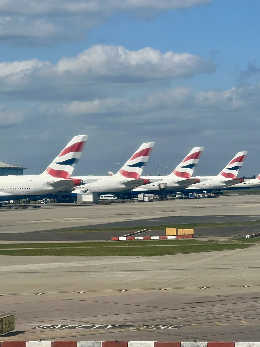 Doubt there are too many airports where there’s a parade of 4 380s in a row 

Maybe DXB and this one 

And there was one on the other side of the terminal too and 2 Emirates and 1 Qantas parked in a second terminal