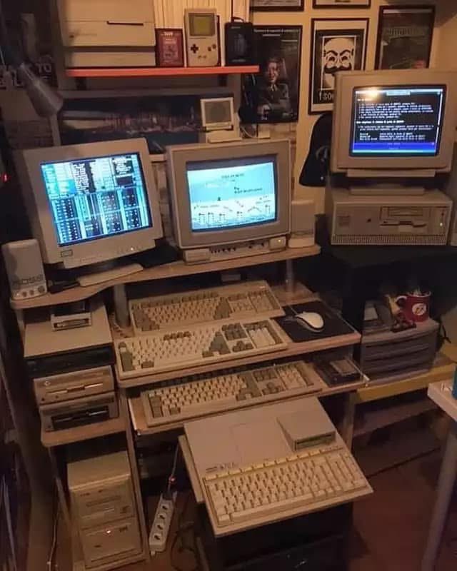 1990s workstation computer dream setup!