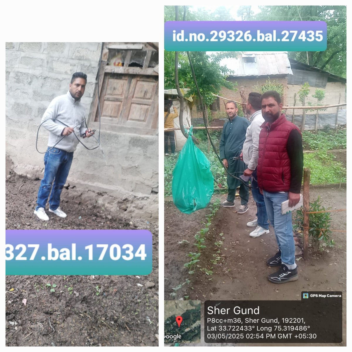 SubDivAchKPDCL's tweet image. Checking of illegal load at different sites in the jurisdiction of Sub Division Achabal