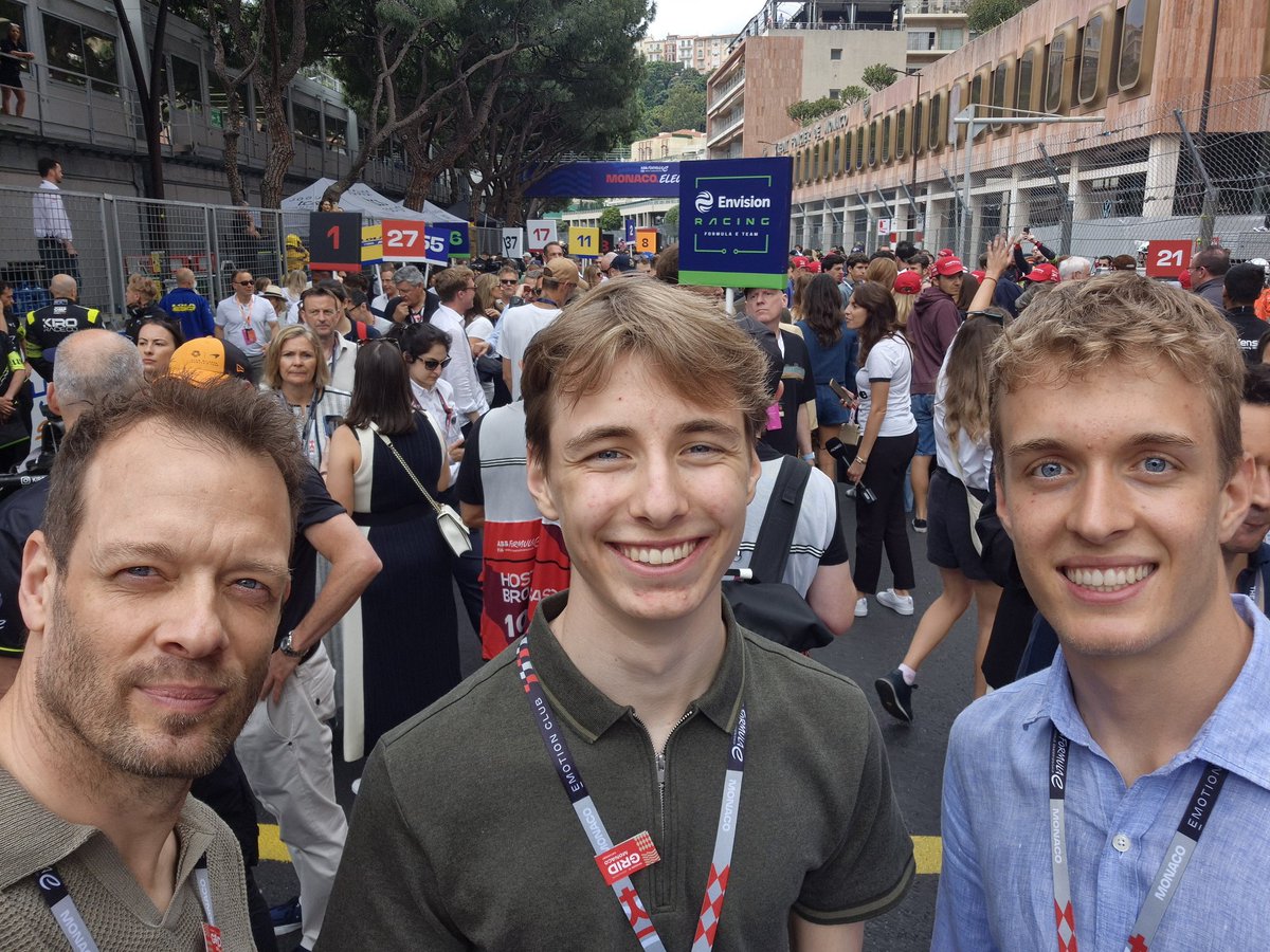 Thanks <a href="/FIAFormulaE/">Formula E</a> , great e-prix in Monaco, maga race, cool to hang out with my kids (2of3), and nice to see so many friends on the grid.