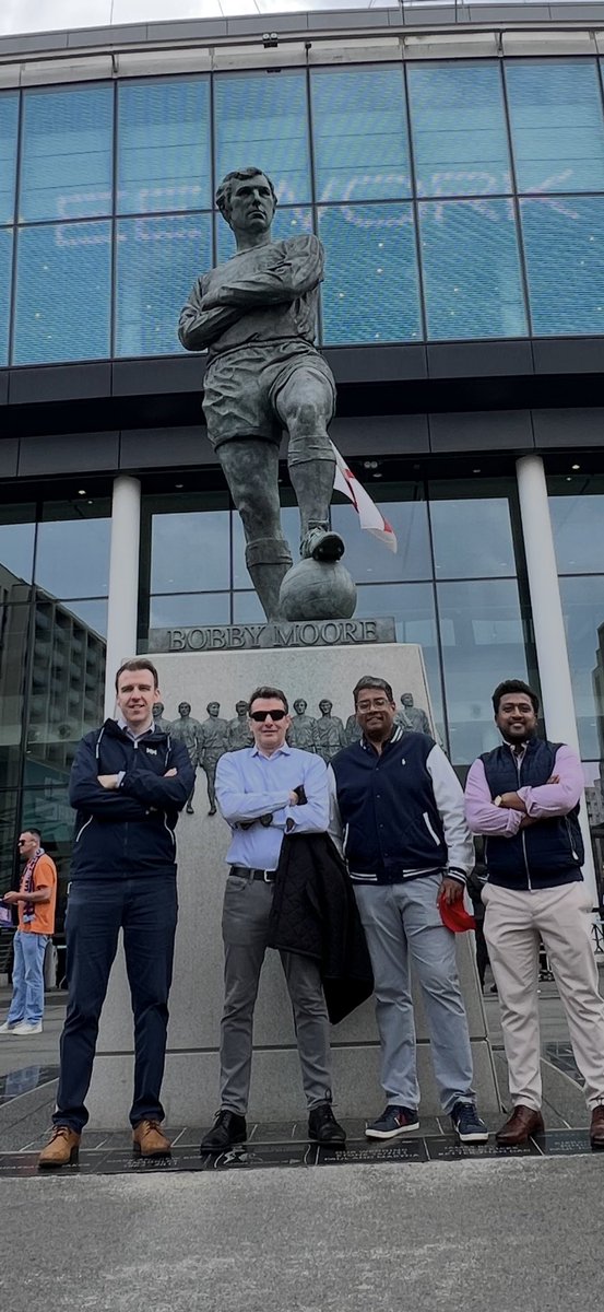Lipman Kessel meeting in London last week was great.  Also got to got to catch the FA cup semifinal at Wembley.  All in all a great time