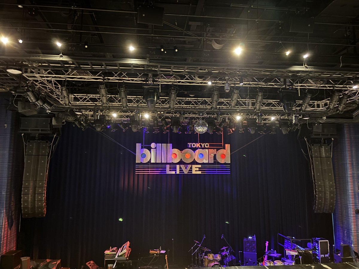 aokosomo's tweet photo. ビルボードライブ東京 シャカタク！感動 https://t.co/OiDJ4JdP3D