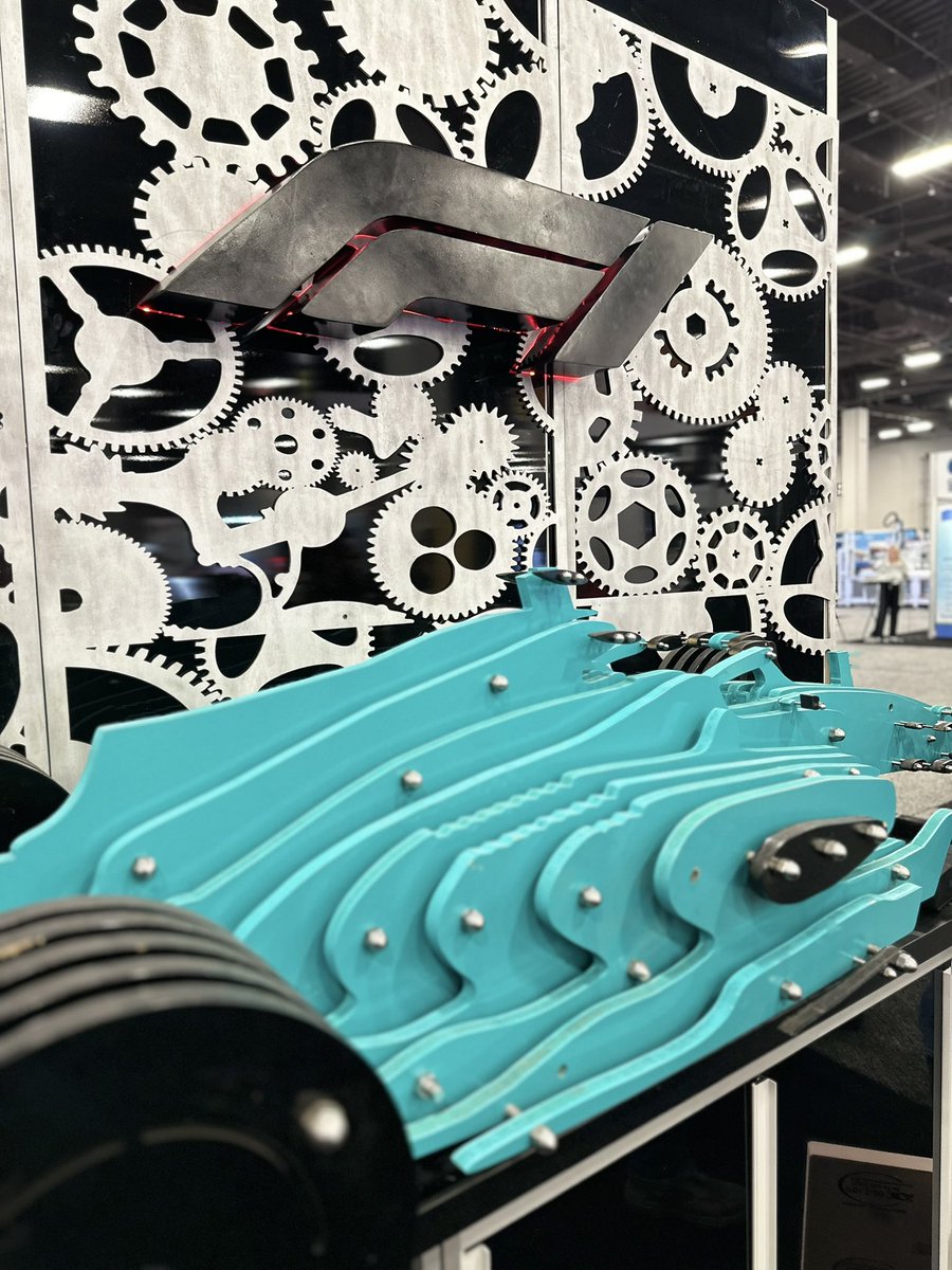 It’s F1 Race Week in Miami—so we’re showing off our version of a Formula 1 car.

This one’s parametric and cut entirely on our HS-25 CNC router table. Designed in-house. Machined in-house. No tricks, no outsourcing.

The car body was done using 3D profiling and tooling strategies