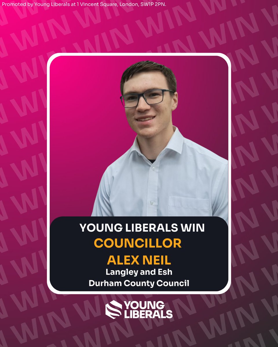 Congratulations to Ellie and Alex for winning seats on Durham County Council!