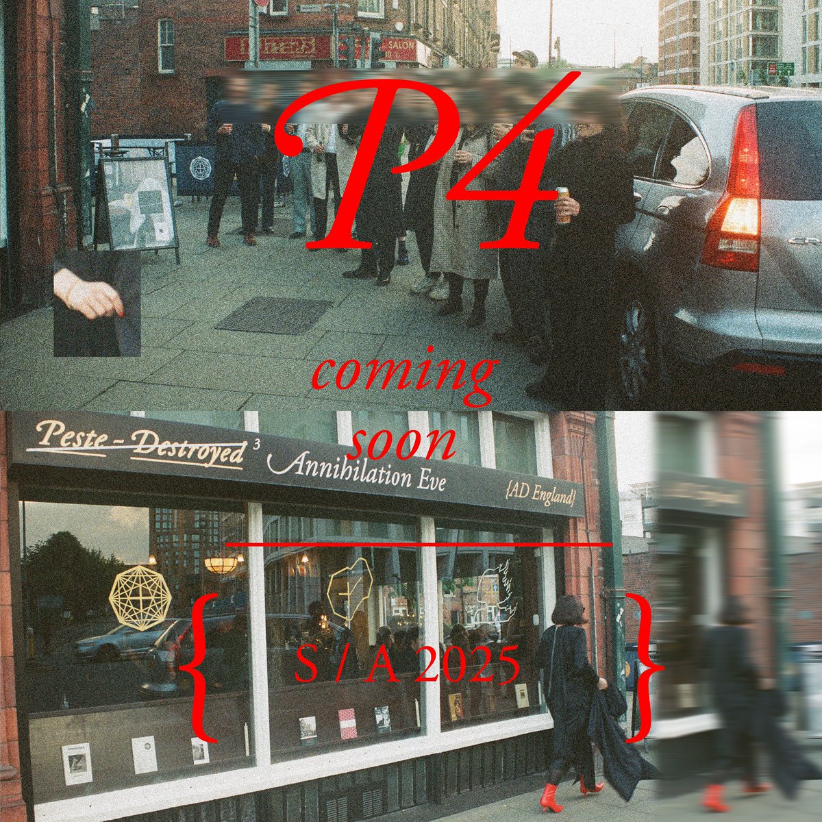 𝐏𝟑 𝑨𝒏𝒏𝒊𝒉𝒊𝒍𝒂𝒕𝒊𝒐𝒏 𝑬𝒗𝒆 (@ad__england) on Twitter photo ✚
‘Some voyages have their inception in the blueprint of a dream…’
-
-
-
-
-
-
-
-
-
-
#p3annihilationeve #season3 #adengland <a href="/ad_england/">Adam England</a> #bookshop #recordshop #publicdrinkingrooms #culturalprogramme #impietyshop #newcross #metomorphosis #may #listings ✚
‘Some voyages have their inception in the blueprint of a dream…’
-
-
-
-
-
-
-
-
-
-
#p3annihilationeve #season3 #adengland <a href="/ad_england/">Adam England</a> #bookshop #recordshop #publicdrinkingrooms #culturalprogramme #impietyshop #newcross #metomorphosis #may #listings