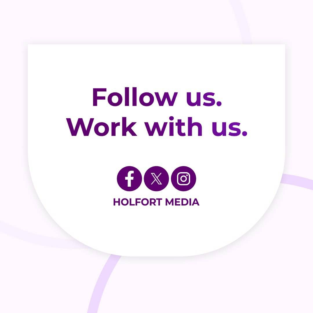 Follow us for content, strategy &amp; partnership opportunities.

Let’s grow together.

#MeetHolfort #DigitalClarity #DigitalMarketing #BrandIntro #socialmediagrowth #digitalmarketing