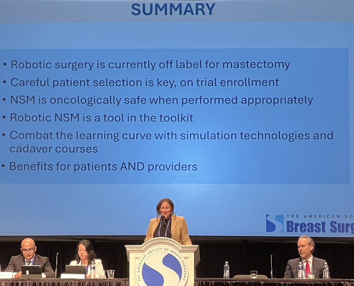 James Jakub (@drjamesjakub) on Twitter photo US is not leading but significantly lagging much of the world in robotic NSM. Excellent overview by <a href="/DrMaraPiltin/">Mara Piltin</a>.
(-) longer, ⬆️💵, additional training, rigorous long term Onc outcomes pending
+ safe, improved patient reported outcomes, ⬇️ necrosis, superior surgeon ergonomics US is not leading but significantly lagging much of the world in robotic NSM. Excellent overview by <a href="/DrMaraPiltin/">Mara Piltin</a>.
(-) longer, ⬆️💵, additional training, rigorous long term Onc outcomes pending
+ safe, improved patient reported outcomes, ⬇️ necrosis, superior surgeon ergonomics