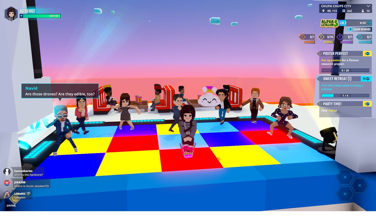 296421's tweet photo. Squad goals in @TheSandboxGame and Club XYZ 🕺 https://t.co/6kRmfZ06LJ #AlphaSeason5 https://t.co/R8IwlEgLCl