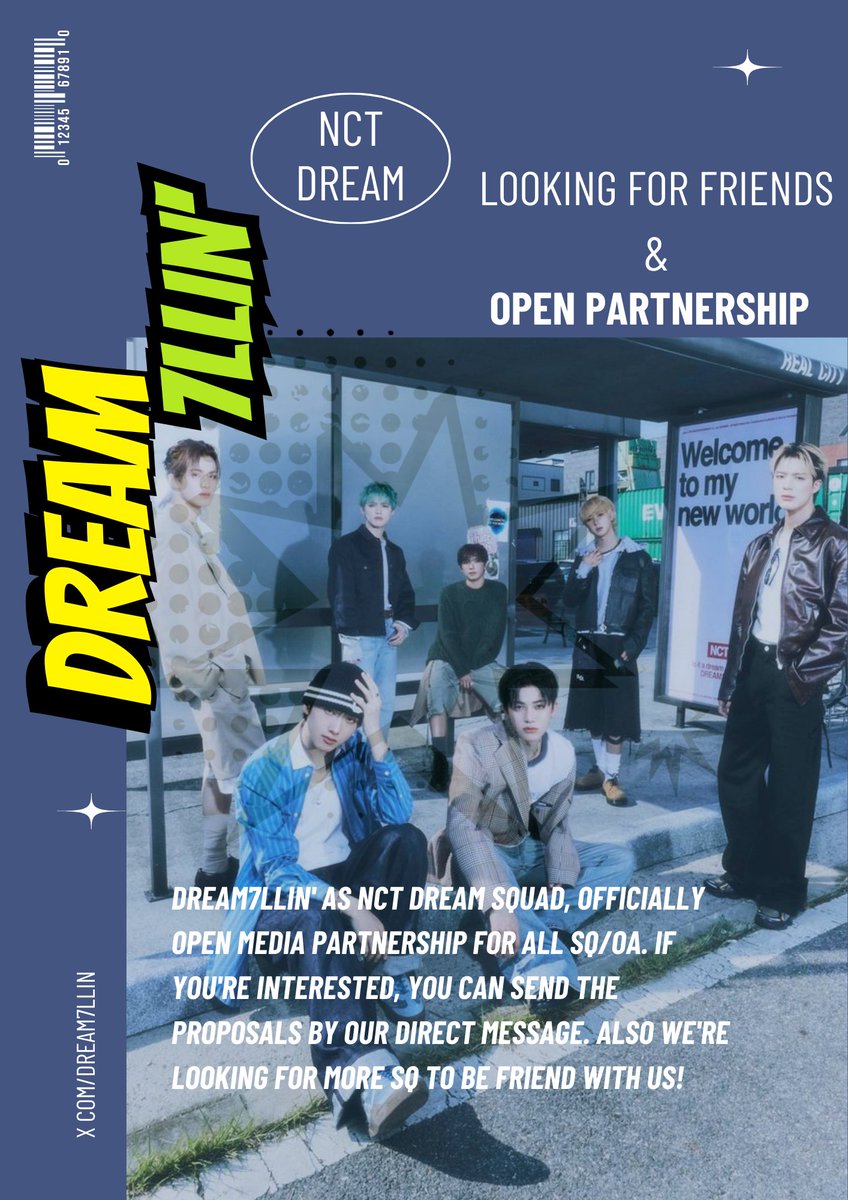 Hi everyone! We, DREAM7LLIN', excited to announce that partnerships are now open! Please help spread the word by reposting. We are also looking for other SQ/OA to be friends with!