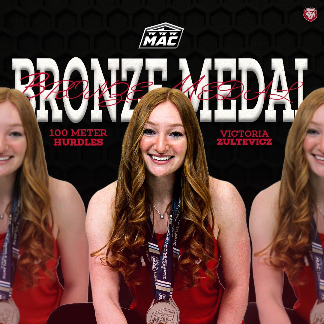King's College Monarchs (@kingsmonarchs) on Twitter photo OTF | BRONZE MEDAL ALERT 🥉
Congratulations to <a href="/KingsXCTrack/">King's College XC/TF</a> VICTORIA ZULTEVICZ for earning the BRONZE MEDAL in the 100 METER HURDLES in a program-record time of 15.28 seconds! Congrats Victoria!
#MonarchNation // #EarnTheCrown OTF | BRONZE MEDAL ALERT 🥉
Congratulations to <a href="/KingsXCTrack/">King's College XC/TF</a> VICTORIA ZULTEVICZ for earning the BRONZE MEDAL in the 100 METER HURDLES in a program-record time of 15.28 seconds! Congrats Victoria!
#MonarchNation // #EarnTheCrown