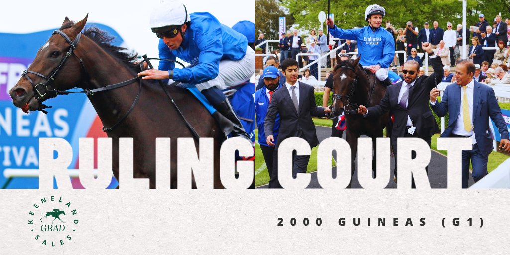 RULING COURT, a #KeeSept graduate, shines in the 2000 Guineas (G1)! The second Keeneland-sold winner in the last six years, following Kameko’s victory in 2020.

Here's to all the moments that led to this! Congratulations:
Breeder: Nursery Place, Manfuso &amp; Wilhite
Consignor:
