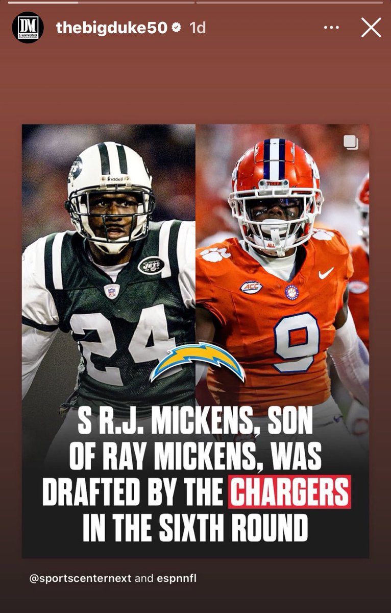 raymickens24's tweet image. Just wanted to congratulate RJ on getting drafted last weekend. Such a blessing for you to have an opportunity to continue your dream.. Welcome to the NFL fraternity 🙏🏽
