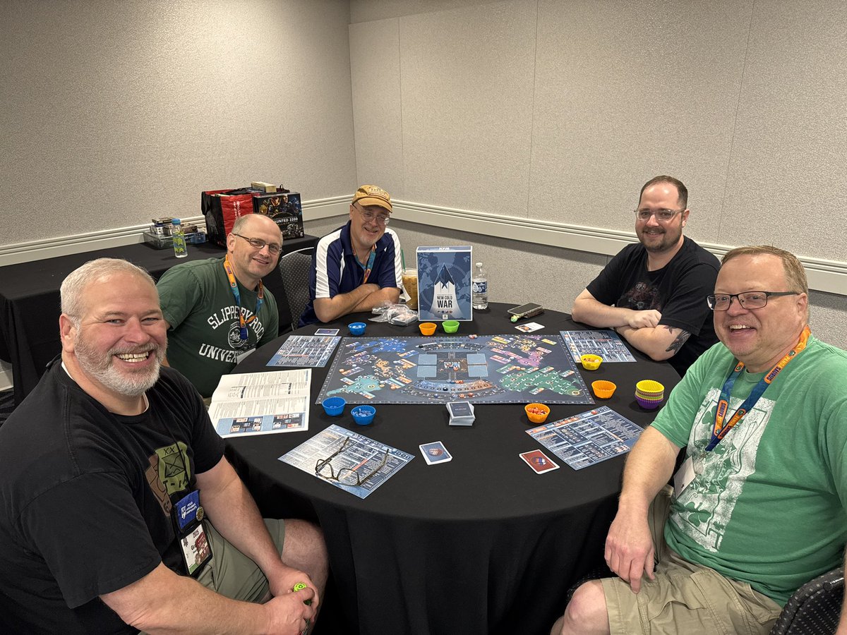 The Players’ Aid (@playersaidblog) on Twitter photo 2nd game of the day here at <a href="/BuckeyeGameFest/">BuckeyeGameFest</a> is New Cold War from <a href="/VUCASimulations/">VUCA Simulations</a> I have played this game twice and very much enjoy it. 2nd game of the day here at <a href="/BuckeyeGameFest/">BuckeyeGameFest</a> is New Cold War from <a href="/VUCASimulations/">VUCA Simulations</a> I have played this game twice and very much enjoy it.
