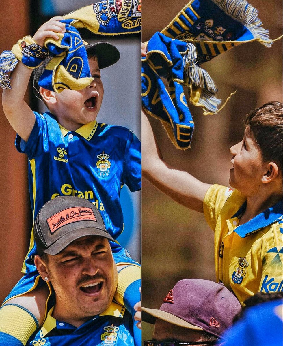💛 DE PADRES A HIJOS… 

PORQUE SER DE LA <a href="/UDLP_Oficial/">UD Las Palmas</a> ES UN ORGULLO TREMENDO. Fotón de Carlos Díaz 💙.