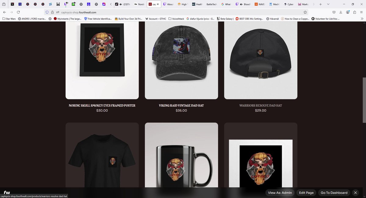 CaptVycis (@lord_vycis) on Twitter photo Lookey what I found. Who wants some Merchandise!?! Find it at captvycis-shop.fourthwall.com
<a href="/WTFStreaming/">WhatTheFlock!?!</a> <a href="/GLYTCHEnergy/">GLYTCH Energy</a> <a href="/HighTideHub/">High Tide</a> <a href="/realGreenWRLD/">Green WRLD Genetics</a>
Side note: Who wants some 420 inspired merchandise? Lookey what I found. Who wants some Merchandise!?! Find it at captvycis-shop.fourthwall.com
<a href="/WTFStreaming/">WhatTheFlock!?!</a> <a href="/GLYTCHEnergy/">GLYTCH Energy</a> <a href="/HighTideHub/">High Tide</a> <a href="/realGreenWRLD/">Green WRLD Genetics</a>
Side note: Who wants some 420 inspired merchandise?
