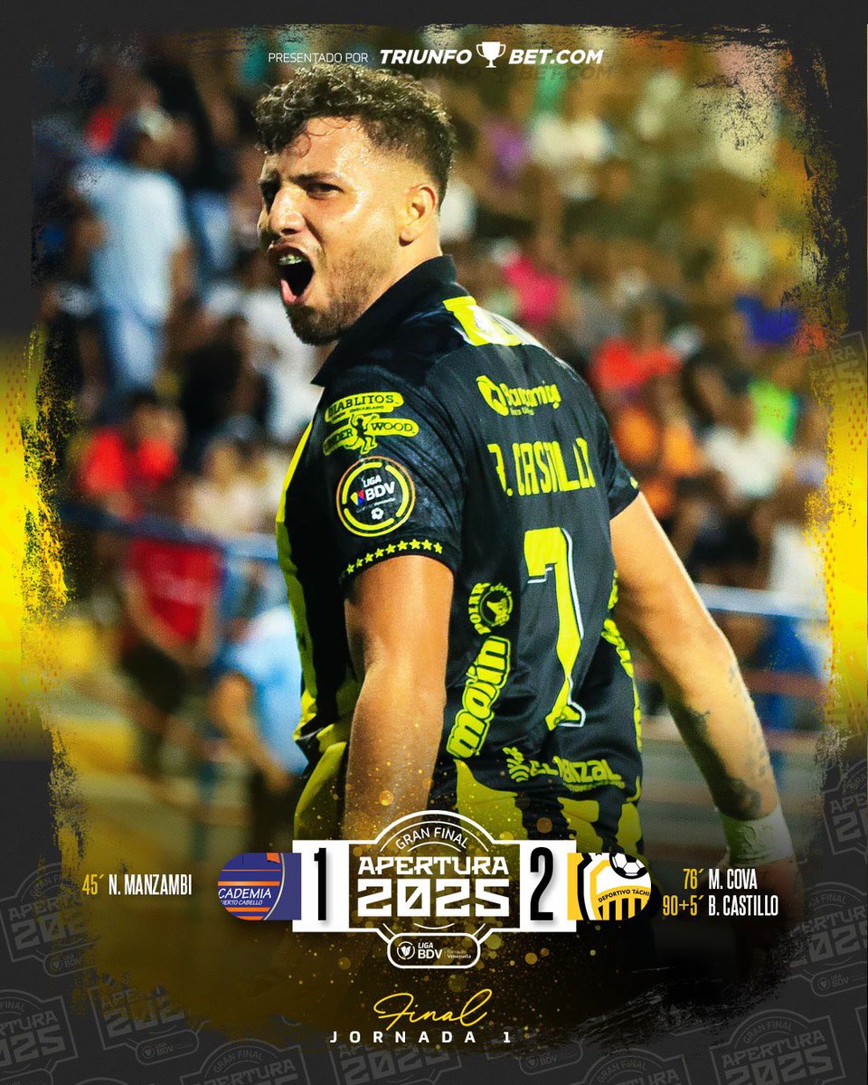 🗞️ The Final Stage of the Apertura kicked off last night &amp; saw 2024’s season Champions &amp; Runners-Up come from behind away from home to secure victory.

Carabobo added a third in second half stoppage time to beat Metro 1-3, whereas Castillo’s strike was Tachira’s winner over APC.
