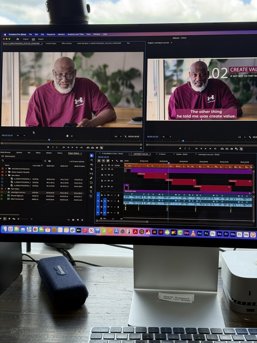 lawrencerenaldo's tweet image. Man when you in your purpose nothing else matters… #KevinCadle #Adobe #PremierePro #Blessed #Pernell #Brother #AdobePremierePro