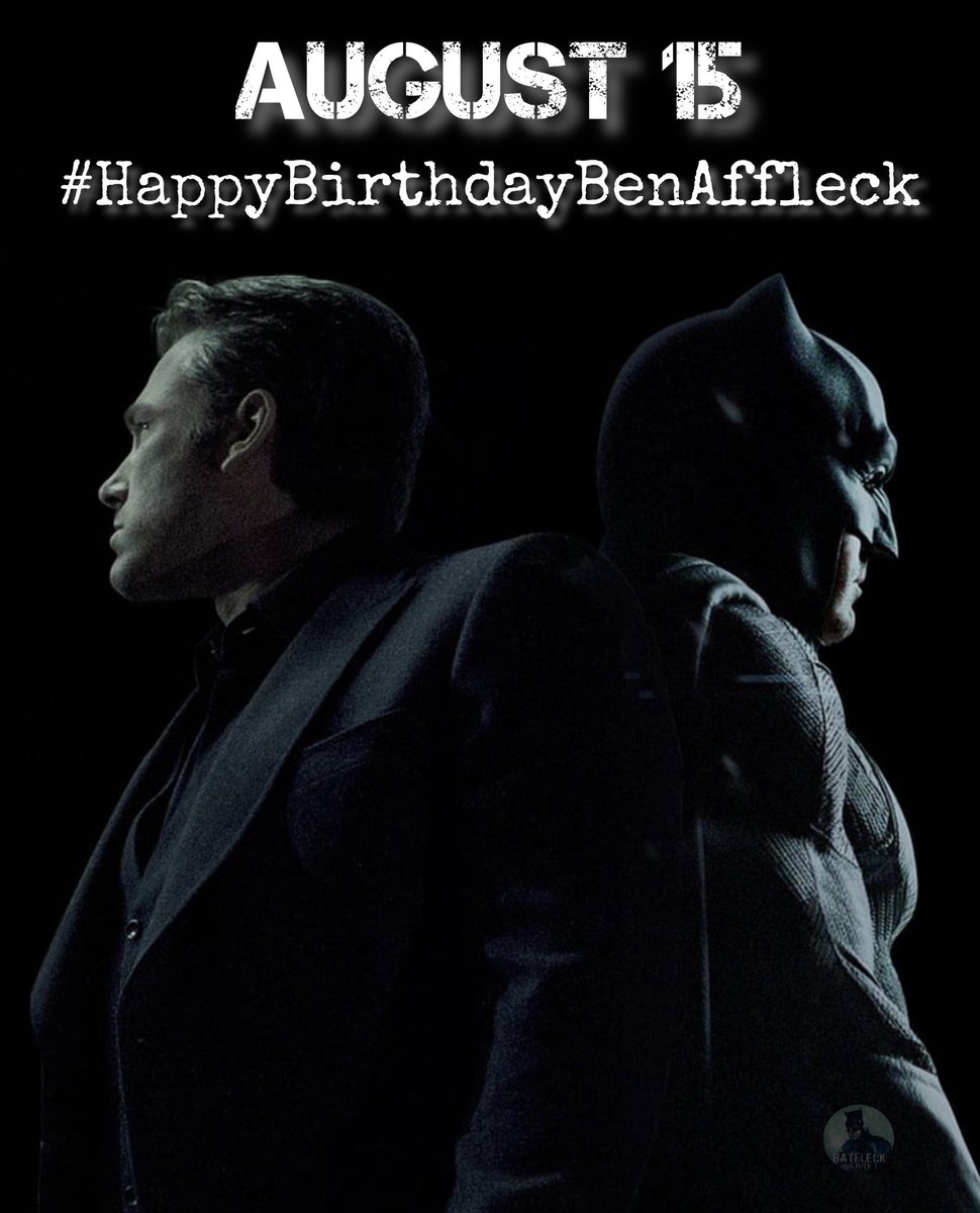 BatfleckMovie's tweet image. 🚨TRENDING EVENT ANNOUNCEMENT🚨
Two Batfleck events in August!!!!
AUGUST 15 - Ben Afflecks birthday 🎉 we celebrate with #HappyBirthdayBenAffleck
AUGUST 22- The anniversary of Ben Afflecks casting announcement as Batman!!! We will trend with #MakeTheBatfleckMovie and…