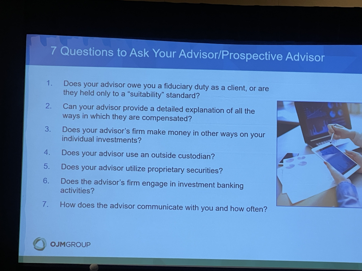 Great presentation today about Finance and achieving goals given by OJM Group David Mandela <a href="/OEISociety/">OEIS Society</a> #OEIS2025.