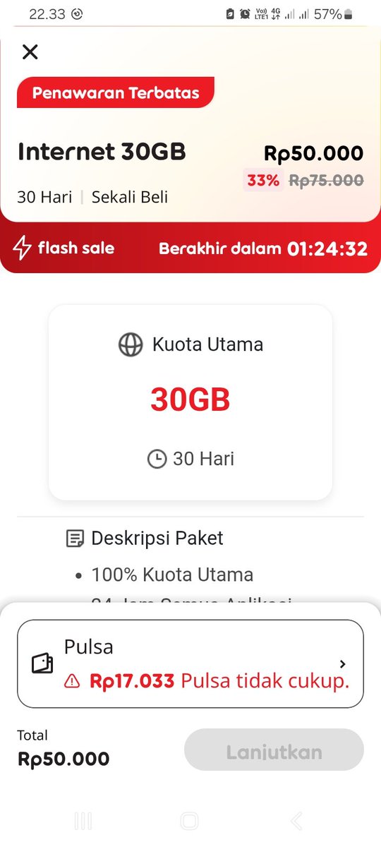 Makin cinta sama kamu <a href="/CareIM3/">IM3 Care</a> <a href="/indosat/">Indosat Ooredoo Hutchison</a> 
Sudah dapat kuota segede gaban dengan harga pas, eh masa aktif 30 hari dong....
Makasih....