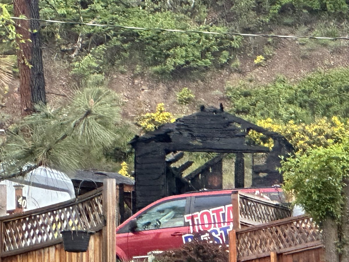 CunninghamJordy's tweet image. The fire is out in Lake Country. Deputy fire Glen Gregory confirmed two RVs and a shed were destroyed in the blaze.