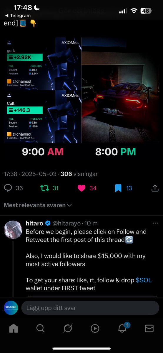 BxSolana's tweet photo. @hitarayo Why are you giving away this for free @hitarayo ? From tg. Always supportive tho, liked every post. Thx so much for everything.

FH1KxAXKQFaN3g6Nu635nUKoZ9ucRjy6UxTjL9YSHtUY https://t.co/vujR9DhOE1