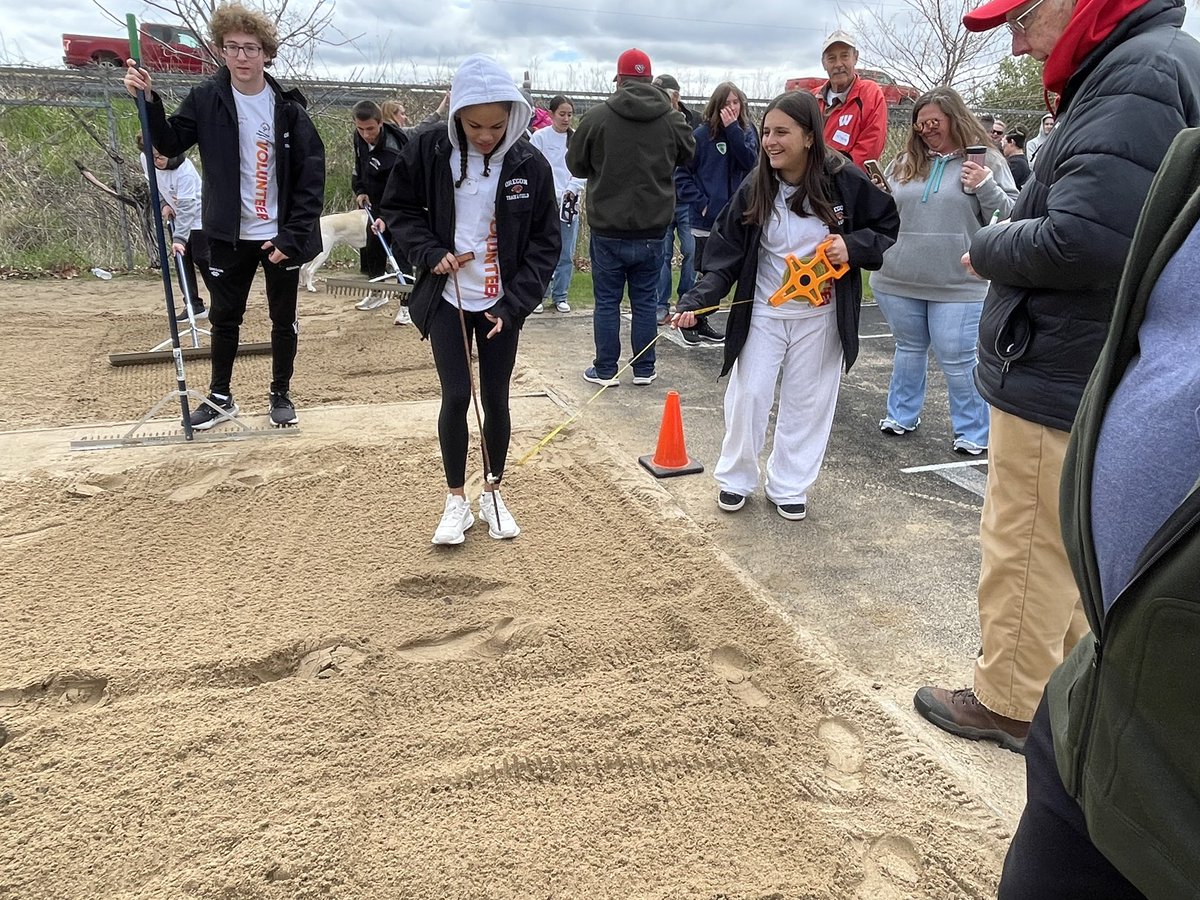 We’re out here at the Special Olympics Regional Track Meet at OHS #TEAM