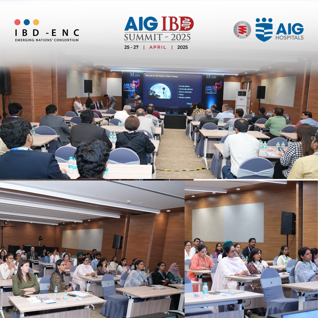 AIGHospitals's tweet photo. Our Workshops &amp; Breakfast Sessions are houseful and buzzing with energy! 💥
Massive turnout for Digital Oral Presentations &amp; Poster Walkthroughs too.
#AIGIBDSummit2025 is where IBD minds meet. 🧠
#IBDCare #MedEd #Gastroenterology #AIHospitals https://t.co/wWay3eJM6b