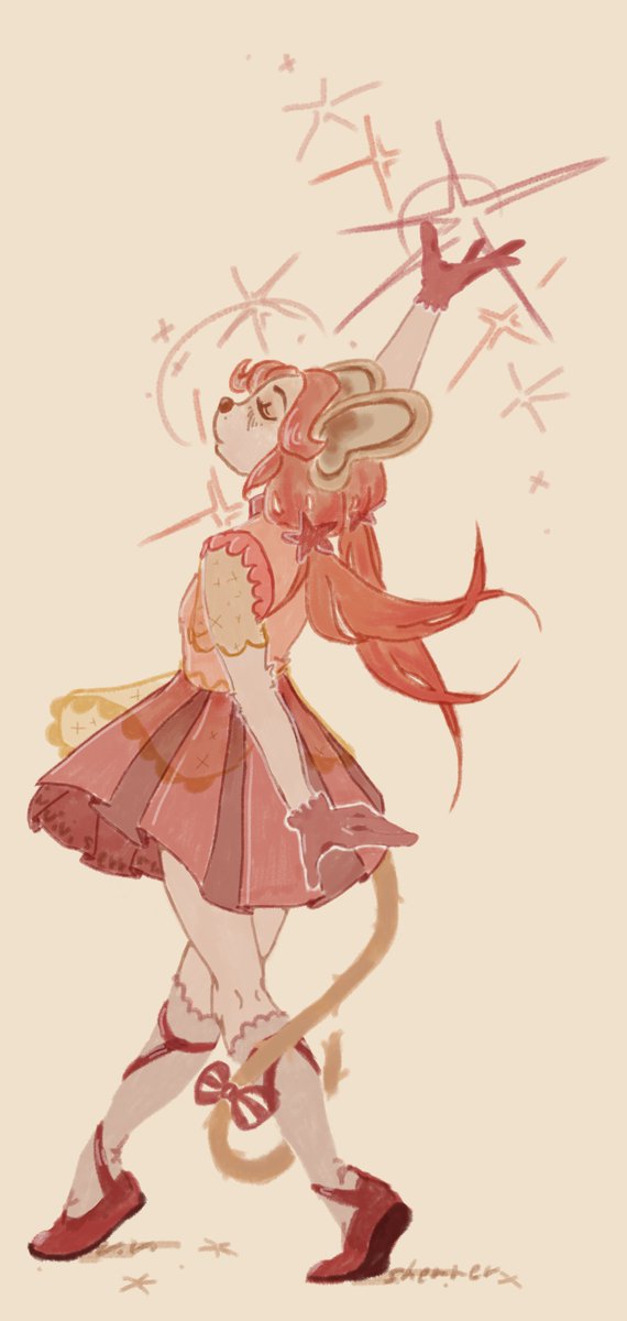 yakisoba_cha_n's tweet photo. i learned today furry magical girls are so goated https://t.co/3cS6NDcvIN