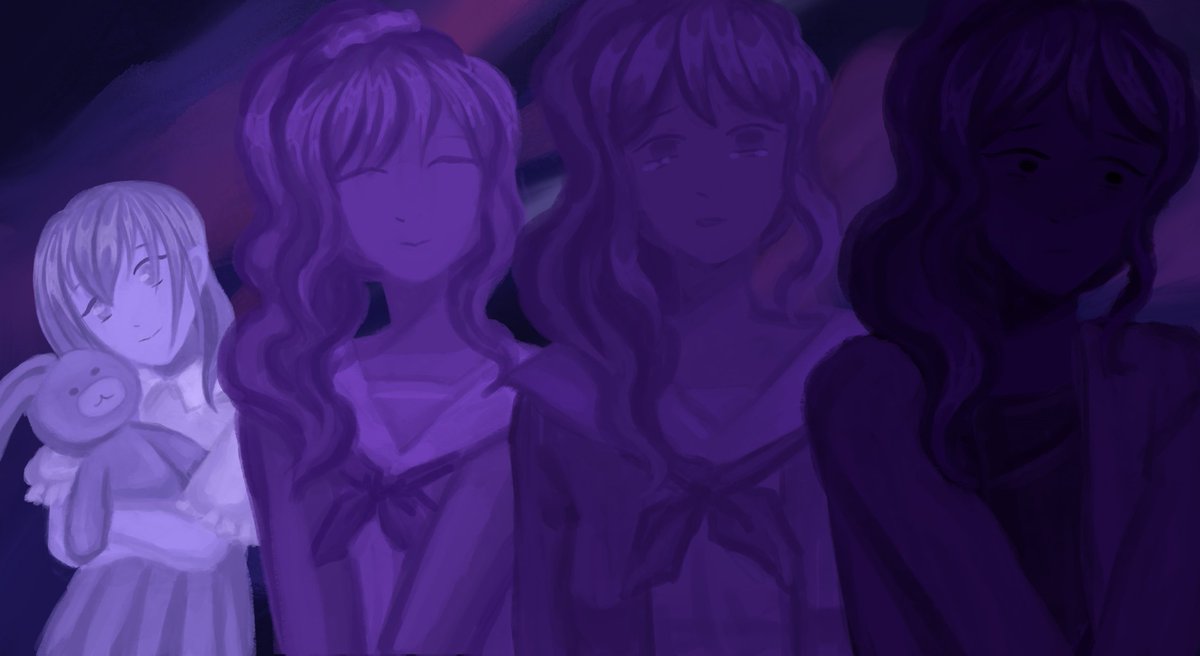 mmiteish's tweet image. daughter and mother #mafu6 #prsk_fa