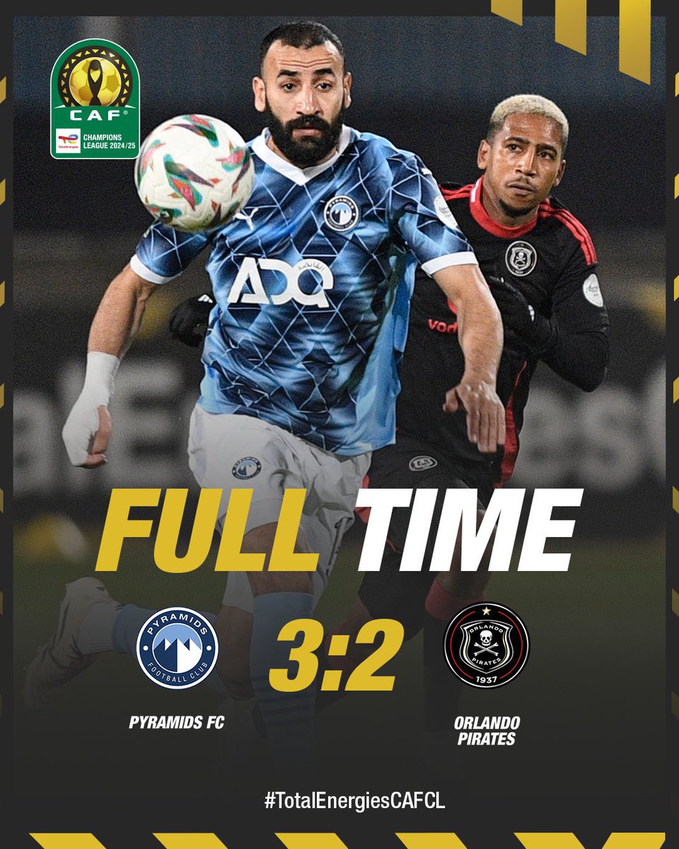 Pyramids 3 - 2 Orlando Pirates